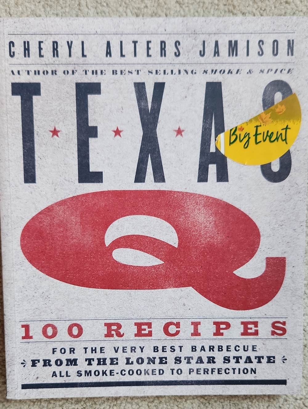 Recipe Book Texas Q Barbecue - OS